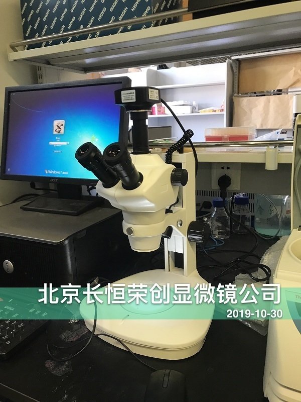 數碼體視顯微鏡安裝于山東大學