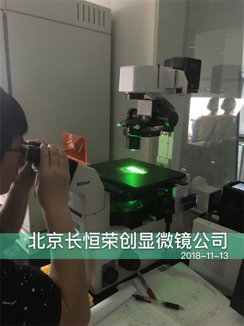 LV500顯微鏡攝像頭安裝于清華大學2