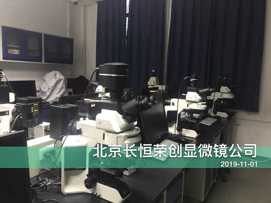 奧林巴斯熒光顯微鏡安裝于清華大學醫學院 奧林巴斯熒光顯微鏡安裝于清華大學醫學院