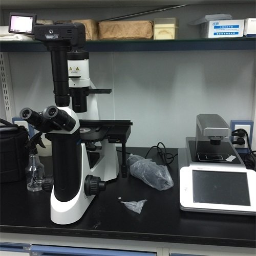 2016年12月 倒置顯微鏡安裝于藥植所1