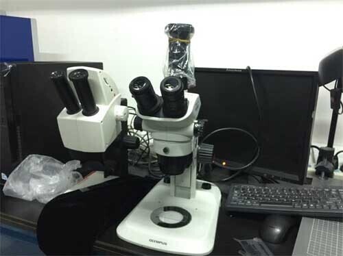 2016年10月5日 尼康單反相機與奧林巴斯顯微鏡連接接口安裝于中國農業大學1