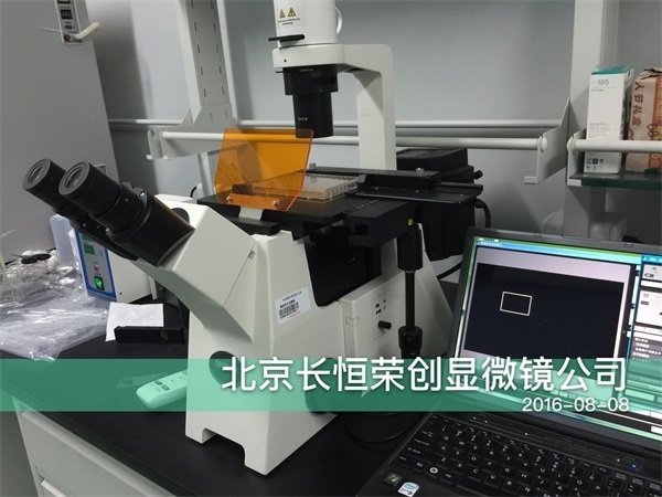 2016年8月8日倒置熒光顯微鏡的安裝3