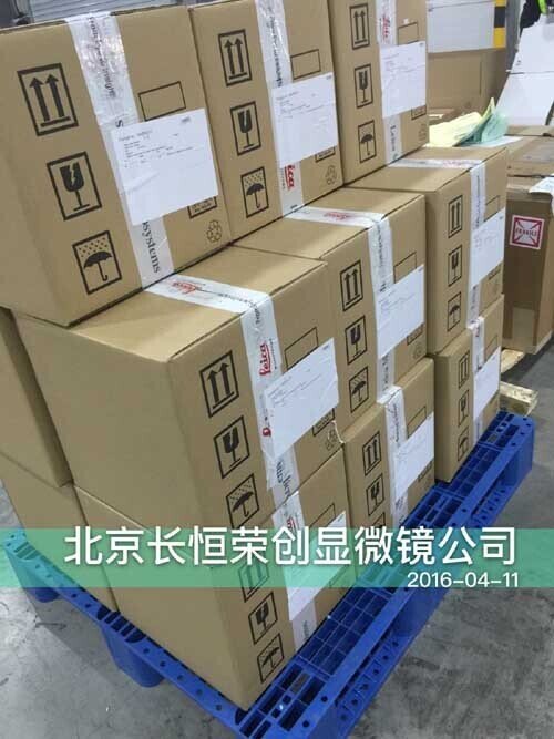 2016年大興生物醫藥基地徠卡DM500顯微鏡送貨!2