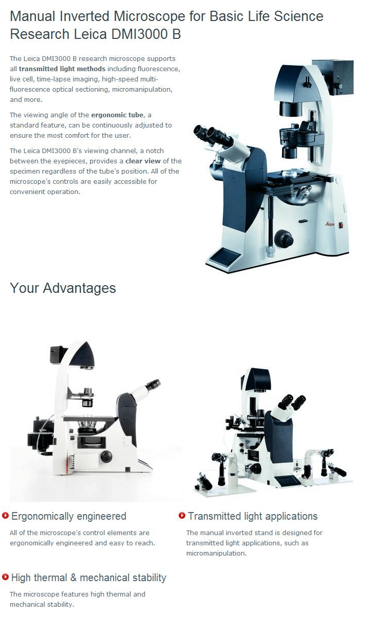 徠卡倒置顯微鏡DMI3000--2 徠卡倒置顯微鏡DMI3000--2
